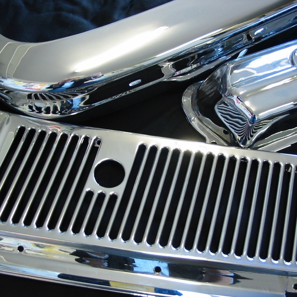 Chrome Motorcycle and Car Parts